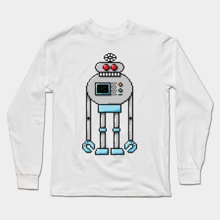 Pixel Robot 128 Long Sleeve T-Shirt